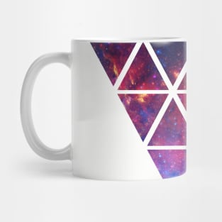 Galaxy Triangles Mug